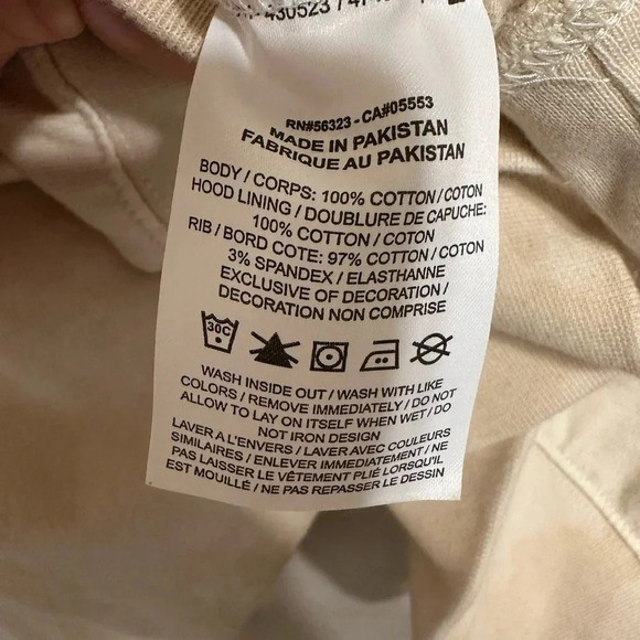 Nike Tie Dye Jersey Pullover Boxy Cropped Hoodie.     Size M - Picture 5 of 9